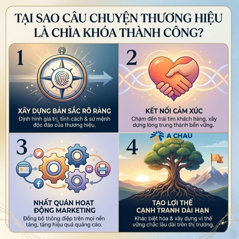 Vì sao câu chuyện thương hiệu quan trọng?