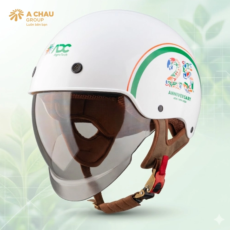 Mũ bảo hiểm in logo doanh nghiệp được đánh giá là món quà tặng công nhân thiết thực và ý nghĩa nhất