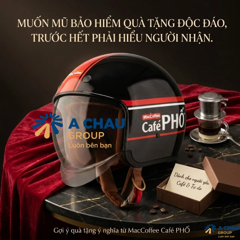 Muốn quà tặng nón bảo hiểm độc đáo, trước hết phải hiểu người nhận
