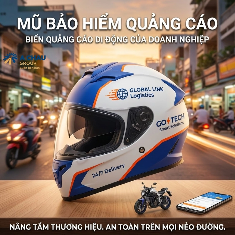 Nón bảo hiểm quảng cáo giảm đến 30% 2 Những doanh nghiệp nào nên sử dụng mũ bảo hiểm quảng cáo?