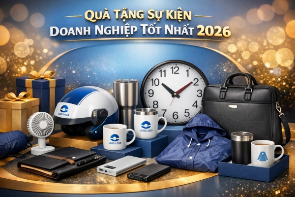 Top 10 quà tặng sự kiện doanh nghiệp tốt nhất 2026