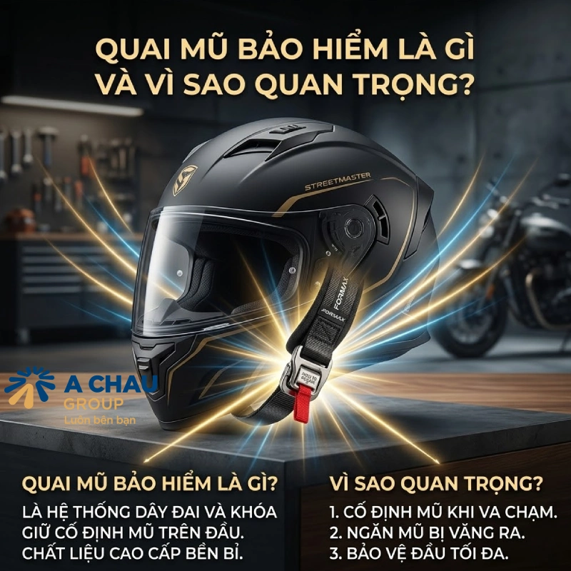 Quai mũ bảo hiểm là gì và vì sao quan trọng?