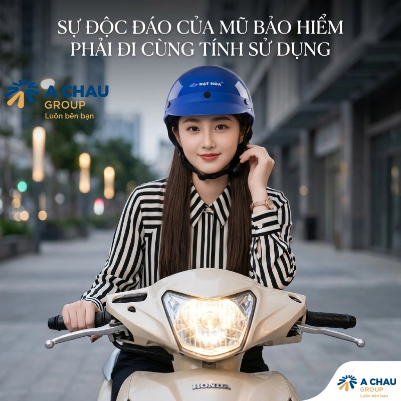 Sự độc đáo của quà tặng nón bảo hiểm phải cùng tính sử dụng của khách hàng