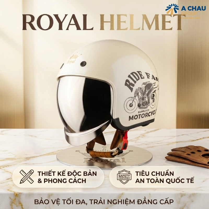 Nên dùng mũ bảo hiểm hãng nào đảm bảo chất lượng - Royal Helmet
