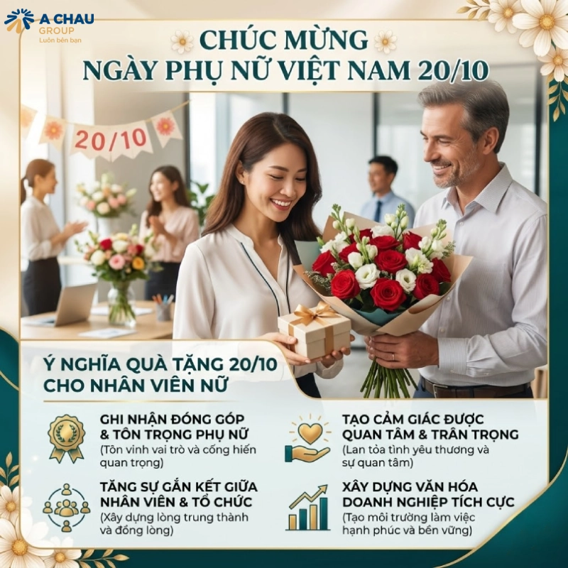Quà tặng 20/10 cho nhân viên nữ – Tại sao là mũ bảo hiểm? 1 Ý nghĩa của việc tặng quà 20/10 cho nhân viên nữ