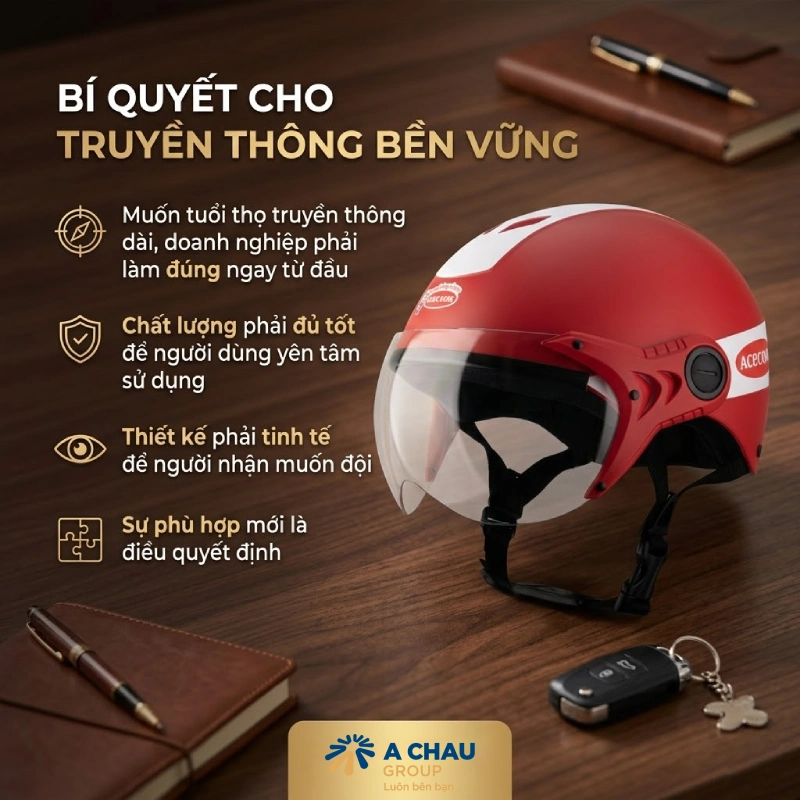 Muốn tuổi thọ truyền thông dài, doanh nghiệp phải làm đúng ngay từ đầu