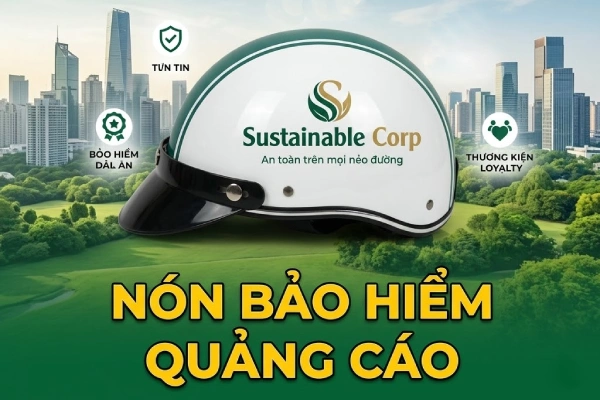 Doanh nghiệp nào nên sử dụng nón bảo hiểm quảng cáo?