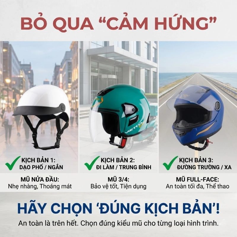 Doanh nghiệp cần chuẩn bị gì khi đặt mũ bảo hiểm in logo? Chọn đúng kiểu dáng mũ, không thể chọn theo cảm hứng