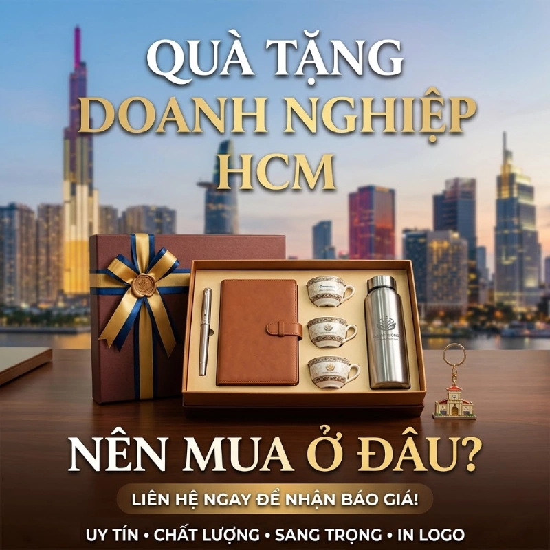 Quà tặng doanh nghiệp HCM nên mua ở đâu?