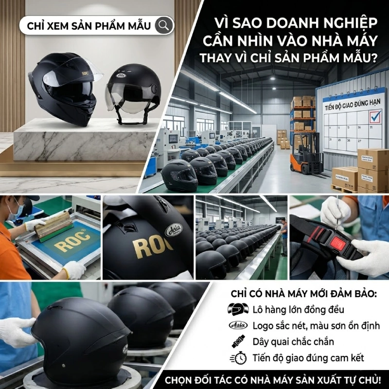 Vì sao doanh nghiệp cần nhìn vào nhà máy thay vì chỉ nhìn vào sản phẩm mẫu?