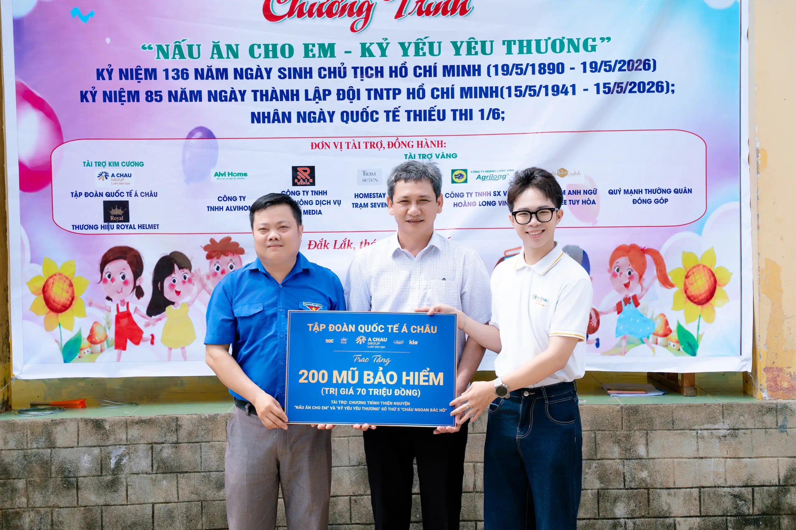 Tập đoàn quốc tế Á Châu đồng hành chương trình “nấu ăn cho em – kỷ yếu yêu thương” lan tỏa giá trị nhân văn tại Đắk Lắk