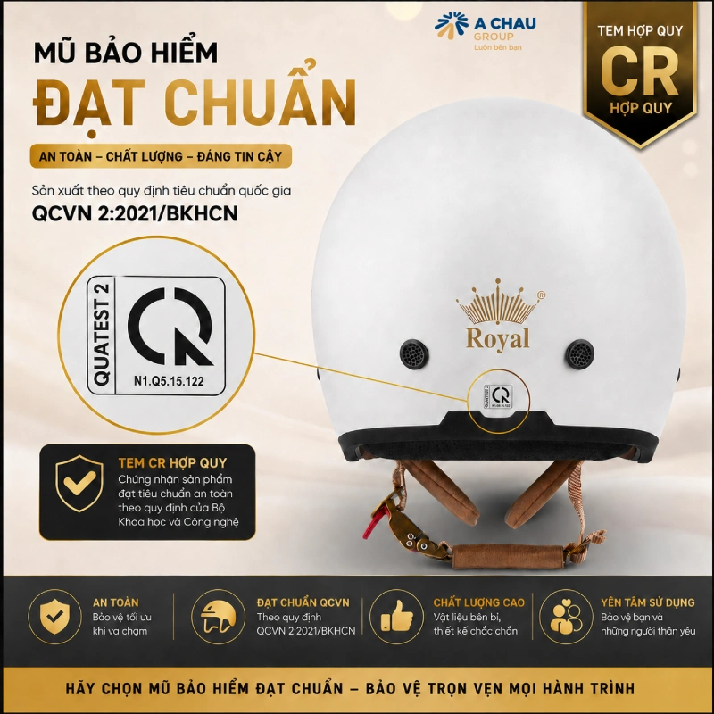 Cách phân biệt mũ bảo hiểm đạt chuẩn với mũ bảo hiểm thời trang 9 Mũ bảo hiểm đạt chuẩn là gì