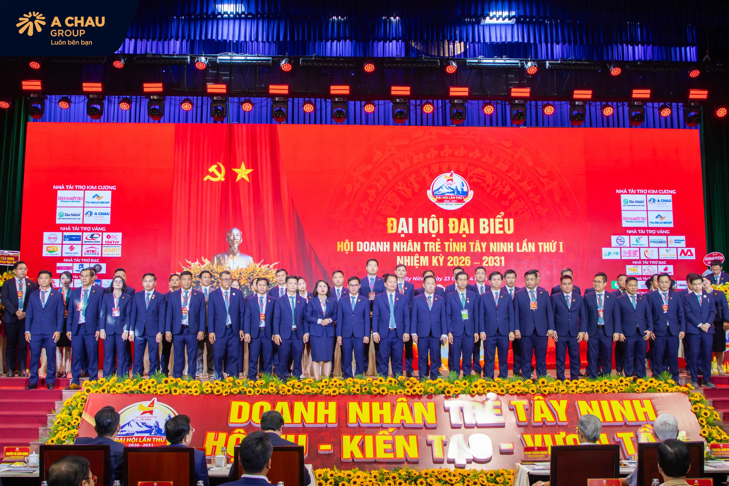 Á Châu Group đồng hành cùng đại hội doanh nhân trẻ tây ninh lần 1