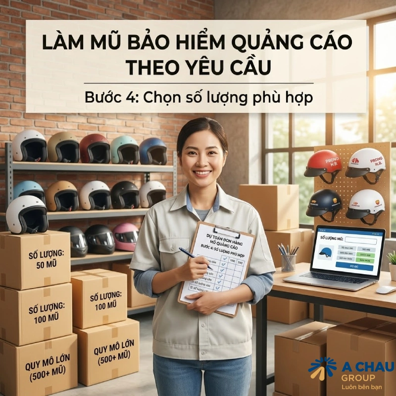 Bước 4: Chọn số lượng phù hợp