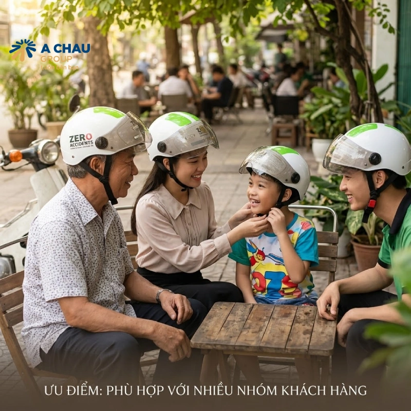Phù hợp với nhiều nhóm khách hàng khác nhau