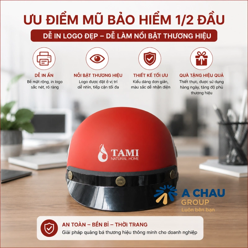 Dễ in logo đẹp, dễ làm nổi bật thương hiệu