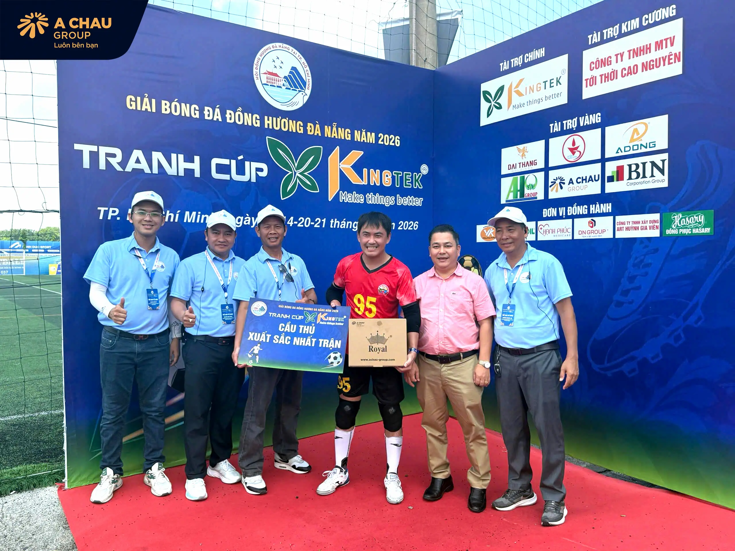 Á Châu đồng hành cùng giải bóng đá đồng hương đà nẵng 2026: lan tỏa nghĩa tình, tiếp sức quỹ an sinh