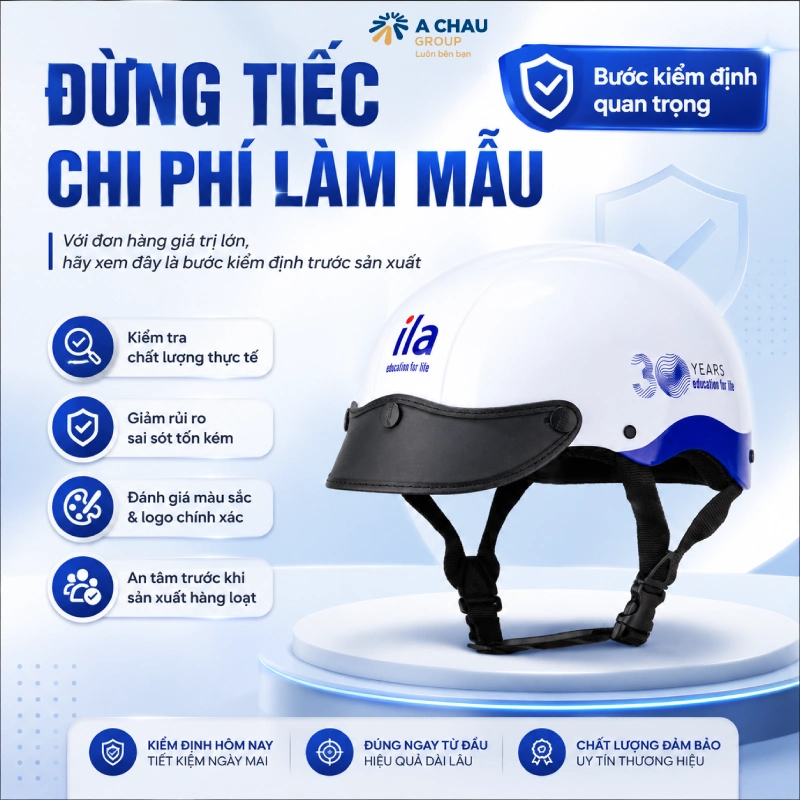 Không nên tiếc chi phí làm mẫu nếu đơn hàng có giá trị lớn