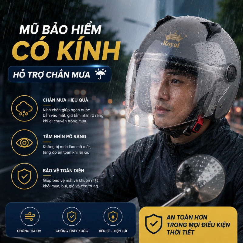 Hỗ trợ chắn mưa