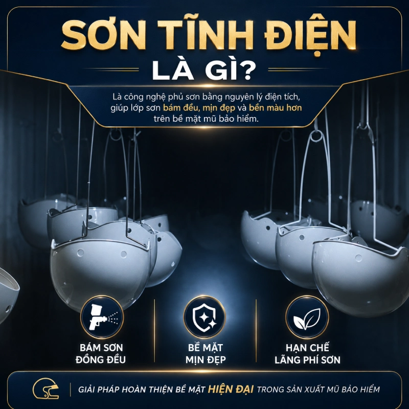 Vì sao sơn tĩnh điện góp phần bảo vệ môi trường? 1 Sơn tĩnh điện là gì?