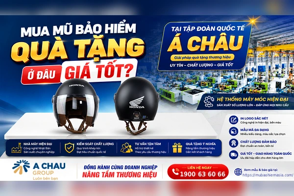 Mua mũ bảo hiểm quà tặng ở đâu chất lượng cao