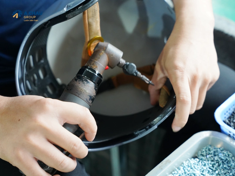 Hình ảnh nhà máy sản xuất nón bảo hiểm đạt chuẩn chất lượng cao