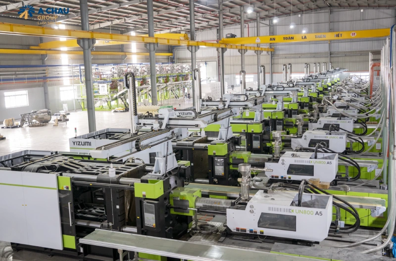 Hình ảnh nhà máy sản xuất nón bảo hiểm đạt chuẩn chất lượng cao
