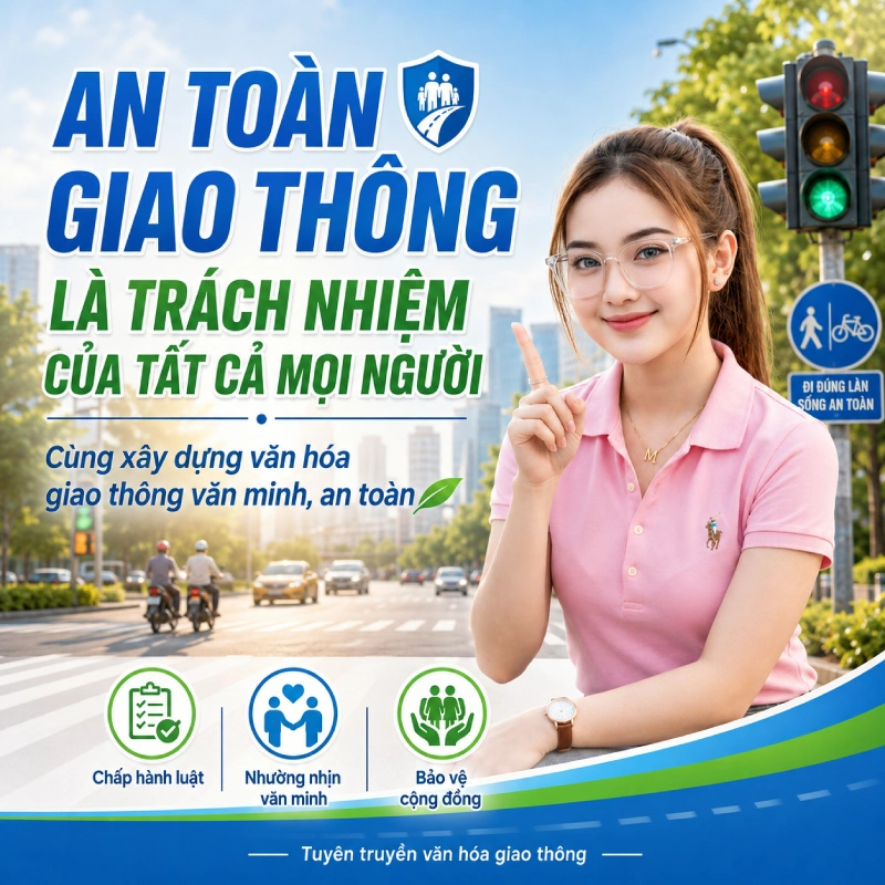 Khẩu hiệu an toàn giao thông ngắn gọn dễ hiểu về văn hóa giao thông