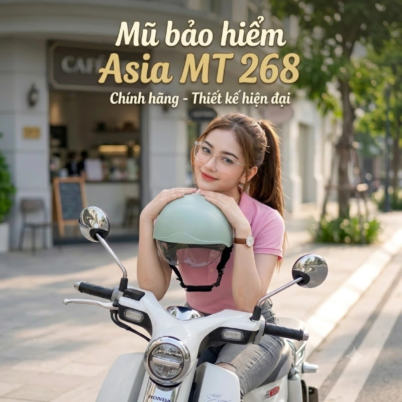 Mũ bảo hiểm Asia MT 268