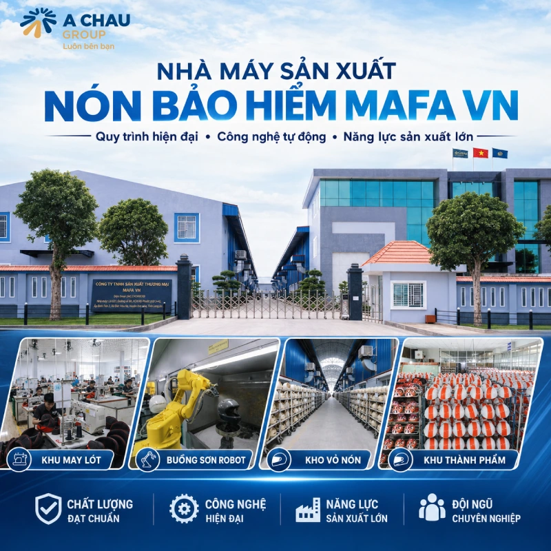 Nhà máy sản xuất nón bảo hiểm MAFA VN