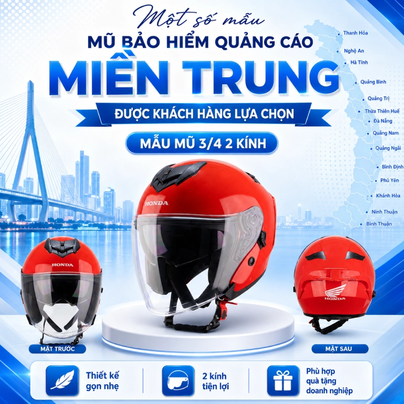 Mẫu dòng 3/4 2 kính