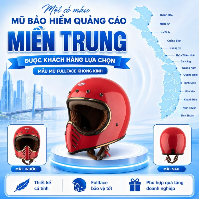 Mẫu fullface không kính