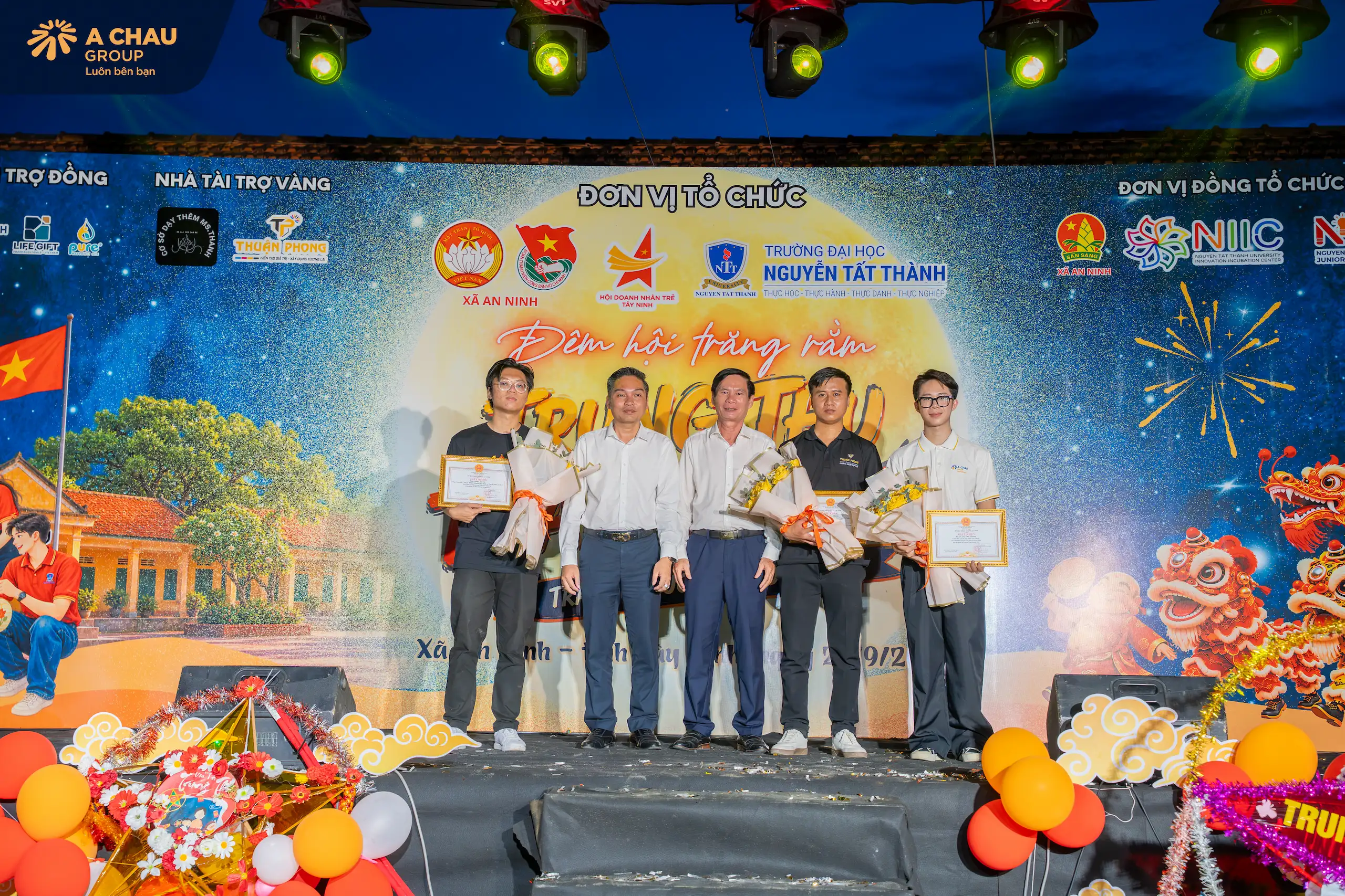 Á Châu Group đồng hành cùng Trường THCS An Ninh: Vui Trung Thu, lan tỏa ý thức an toàn giao thông