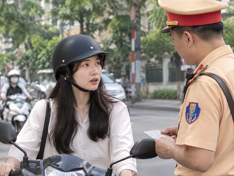 Quy định đội mũ bảo hiểm khi tham gia giao thông mới nhất 7 Đội mũ bảo hiểm thời trang có được không?