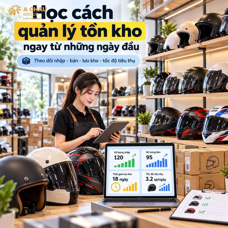 Học cách quản lý tồn kho ngay từ những ngày đầu