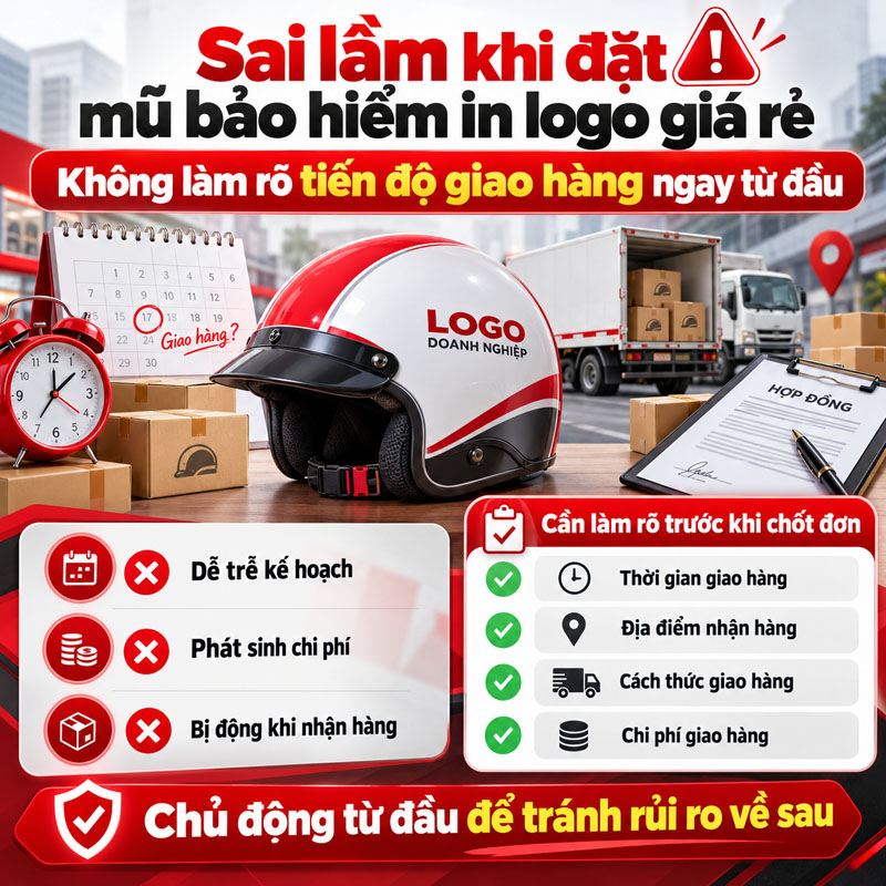 Không làm rõ tiến độ giao hàng ngay từ đầu