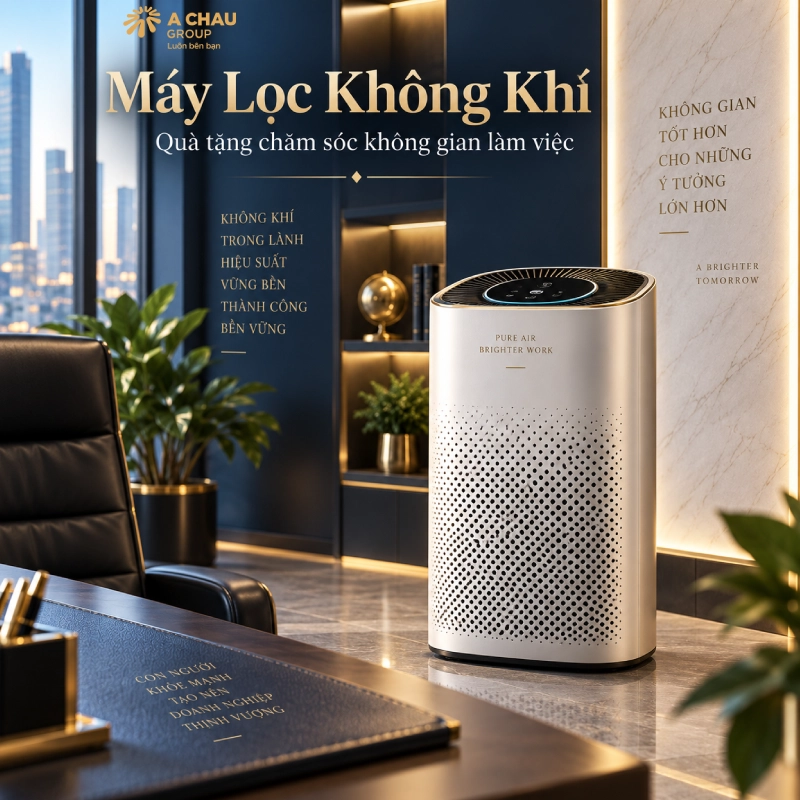 30 món quà khai trương văn phòng mới phồn thịnh phát tài lộc 19 quà tặng khai trương văn phòngMáy lọc không khí