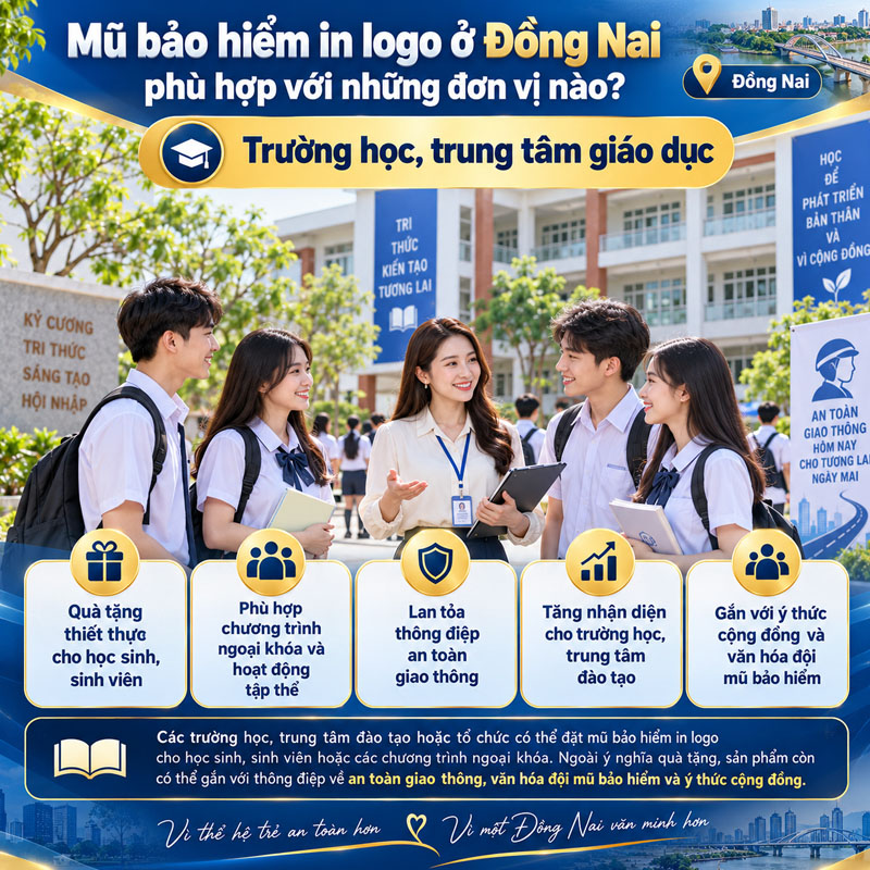 Trường học, trung tâm giáo dục